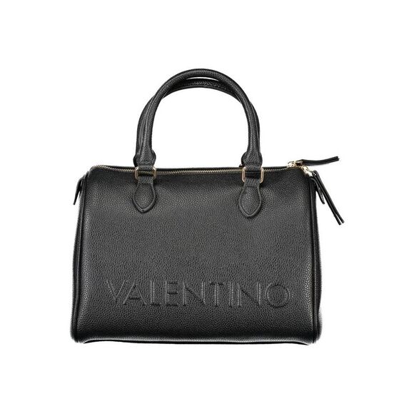 Mario Valentino Black Polyurethane Women Women's Handbag
